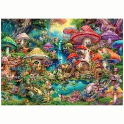 Ravensburger Legpuzzel Merry Mushroom Village, 1000st.