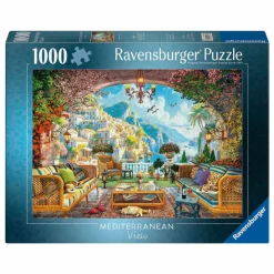 Ravensburger Legpuzzel Mediterraan Terrasuitzicht - 1000st.