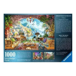 Ravensburger Legpuzzel Mediterraan Terrasuitzicht - 1000st.