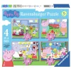 Ravensburger Legpuzzel Peppa Pig 4in1, 24st.