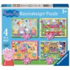 Ravensburger Legpuzzel Peppa Pig - 4 Puzzels
