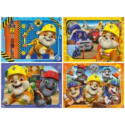Ravensburger Legpuzzel Rubble & Crew - 4 Puzzels