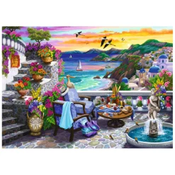 Ravensburger Legpuzzel Santorini Sunset, 300st.