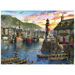 Ravensburger Legpuzzel S'ochtends bij de Haven, 500st.