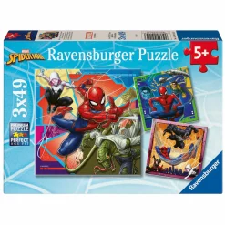 Ravensburger Legpuzzel Spiderman, 3x49st.