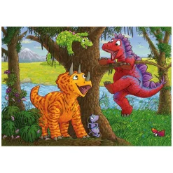Ravensburger Legpuzzel Spelende Dino's, 2x24st.