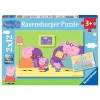 Ravensburger Legpuzzel Thuis bij Peppa Pig, 2x12 st.