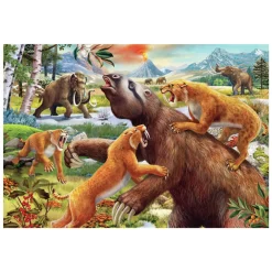 Ravensburger Legpuzzel Wilde Oertijden, 2x24st.