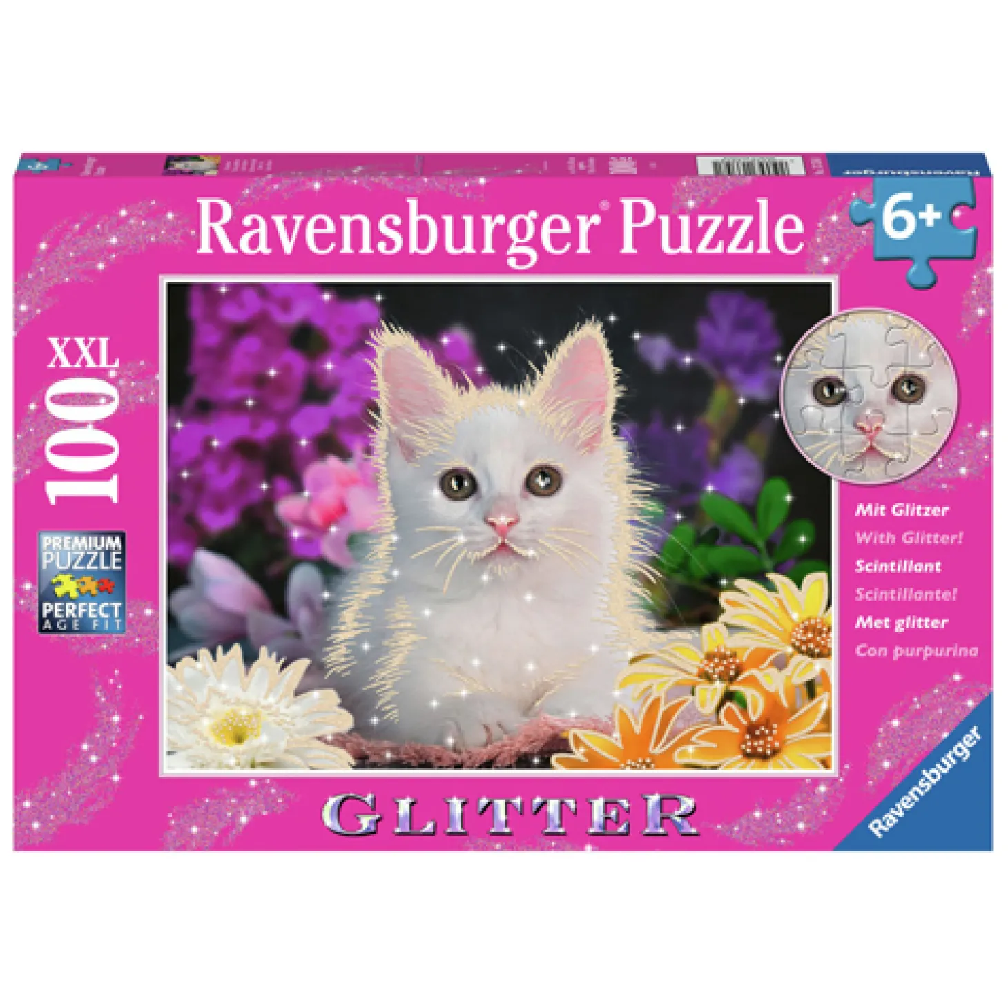 Ravensburger Legpuzzel XXL Schitterend Katje, 100st.