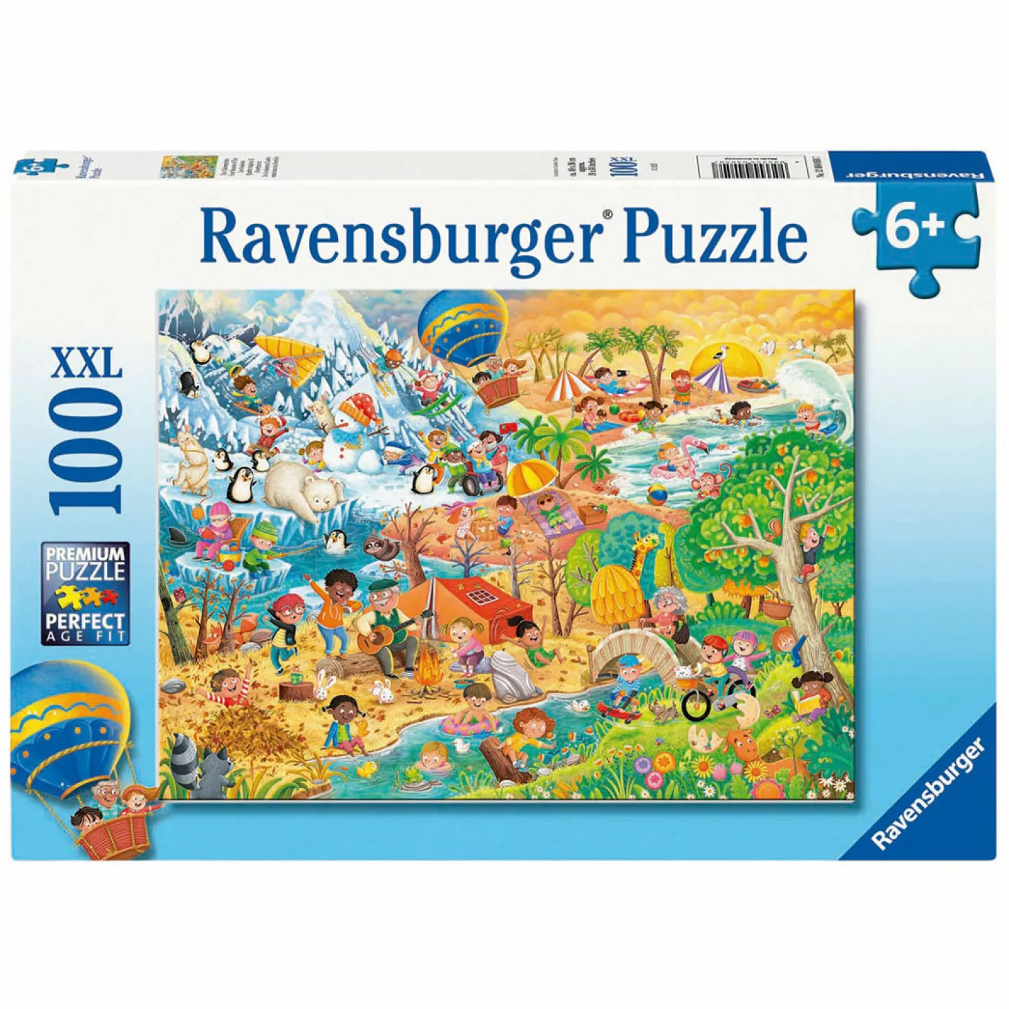 Ravensburger Legpuzzel XXL Vier Seizoenen, 100st.
