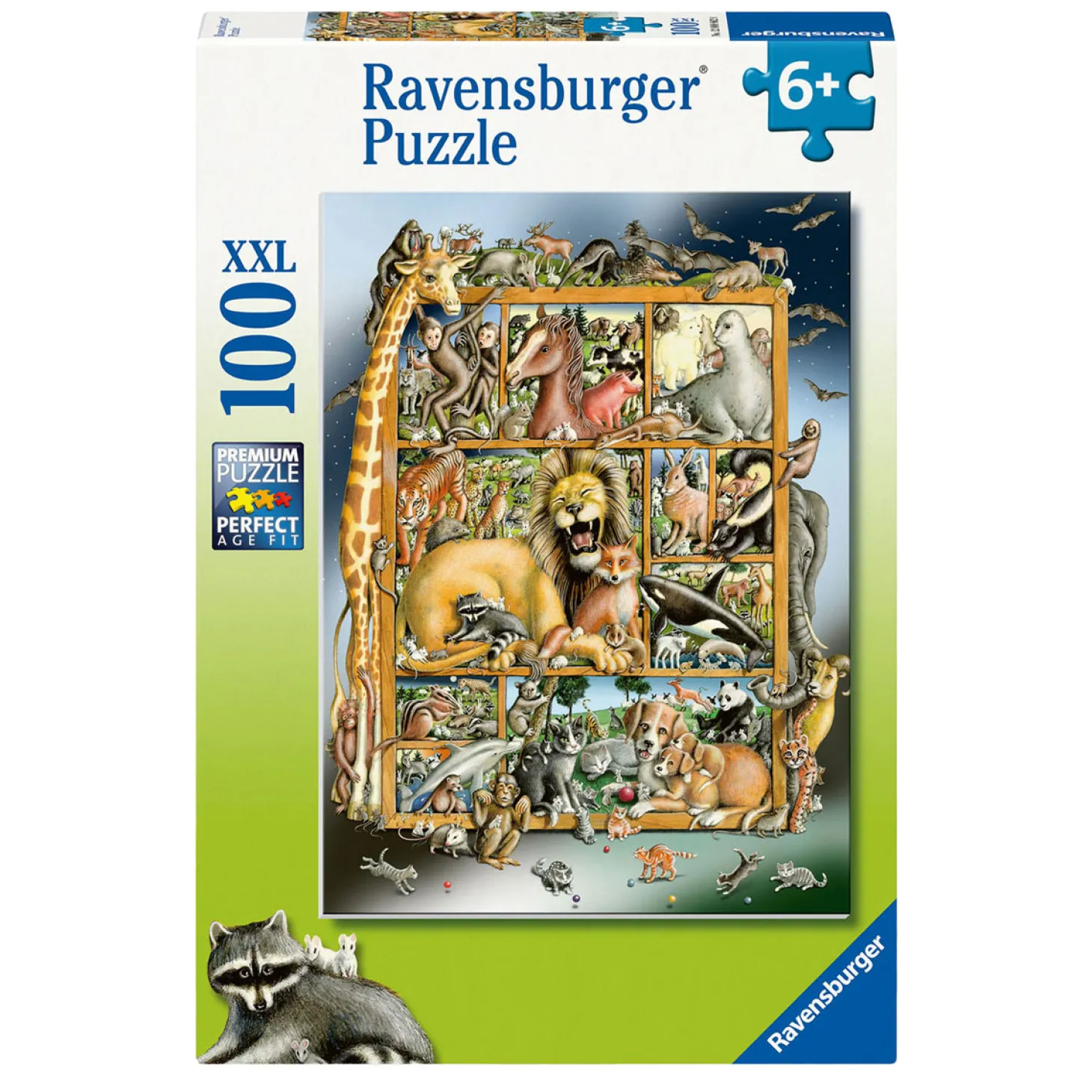 Ravensburger Legpuzzel XXL Dierencollage, 100st.