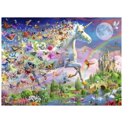 Ravensburger Legpuzzel XXL Fantasy Unicorn Star Line, 200st.