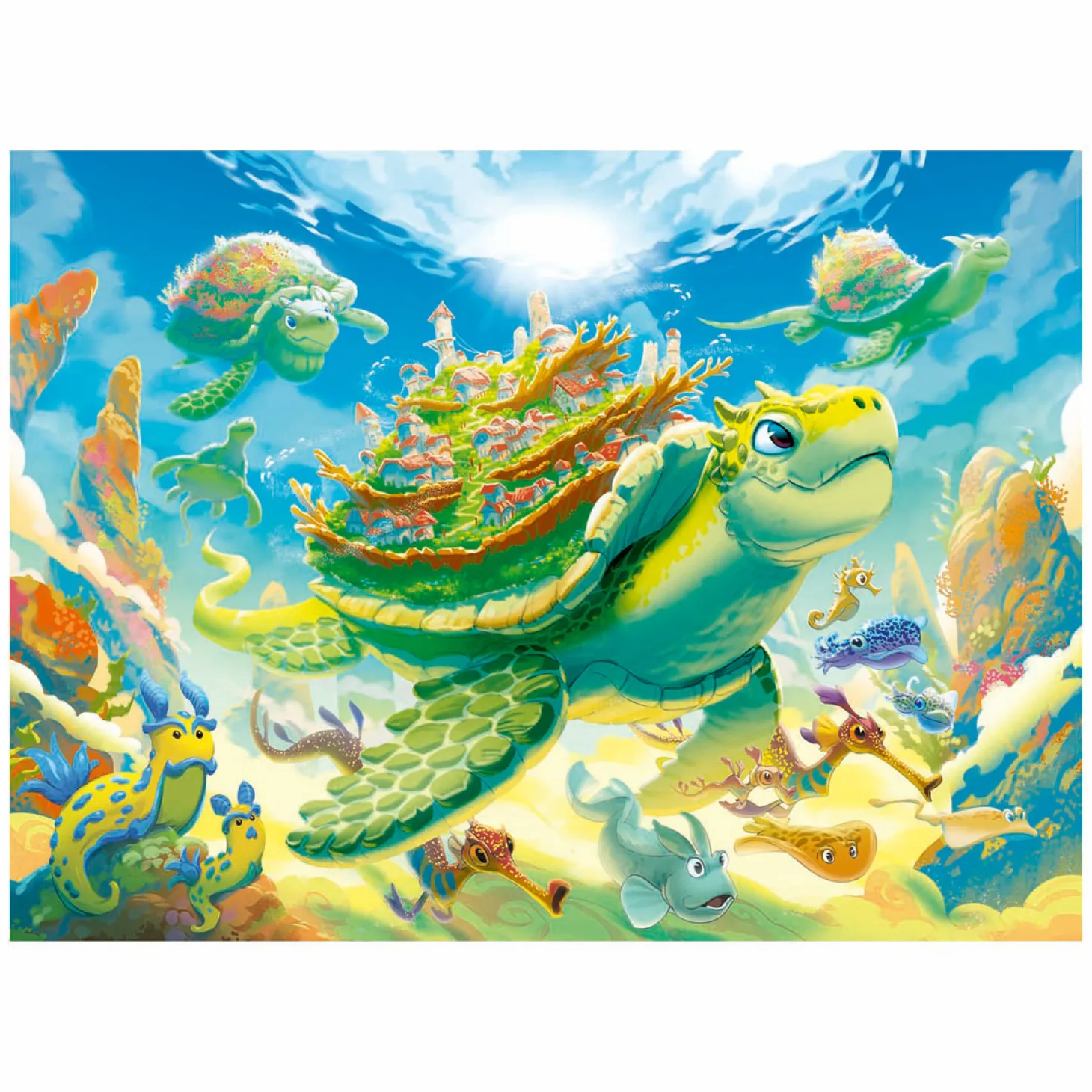 Ravensburger Legpuzzel XXL Fantasy Wereld, 200st.