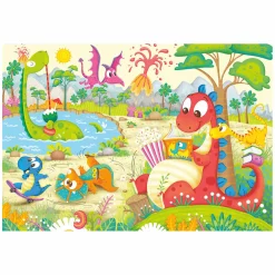 Ravensburger Lievelingsdino's Puzzel, 2x12st.