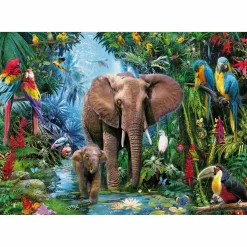 Ravensburger Olifanten in de Jungle, 150st. XXL
