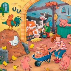 Ravensburger Op de Boerderij, 3x49st.