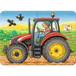 Ravensburger Op het Werk Puzzel, 4in1