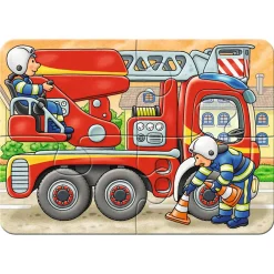 Ravensburger Op het Werk Puzzel, 4in1