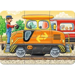 Ravensburger Op het Werk Puzzel, 4in1