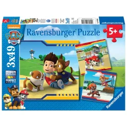 Ravensburger PAW Patrol Puzzel - Helden met Vacht, 3x49st.