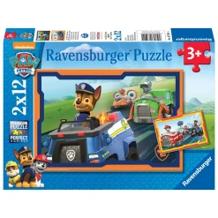 Ravensburger PAW Patrol Puzzel - PAW Patrol in Actie, 2x12st.