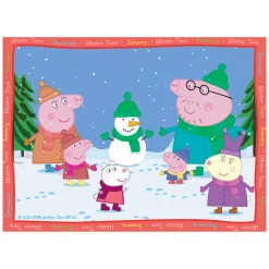 Ravensburger Peppa Pig Seizoenen Puzzel, 4in1