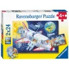 Ravensburger Puzzel Reis door de Ruimte, 2x24st.