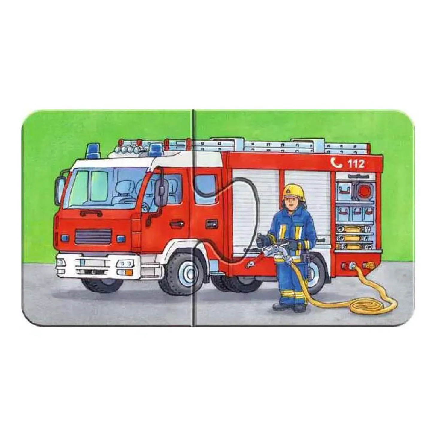 Ravensburger Special Voertuigen puzzel, 9x2st.