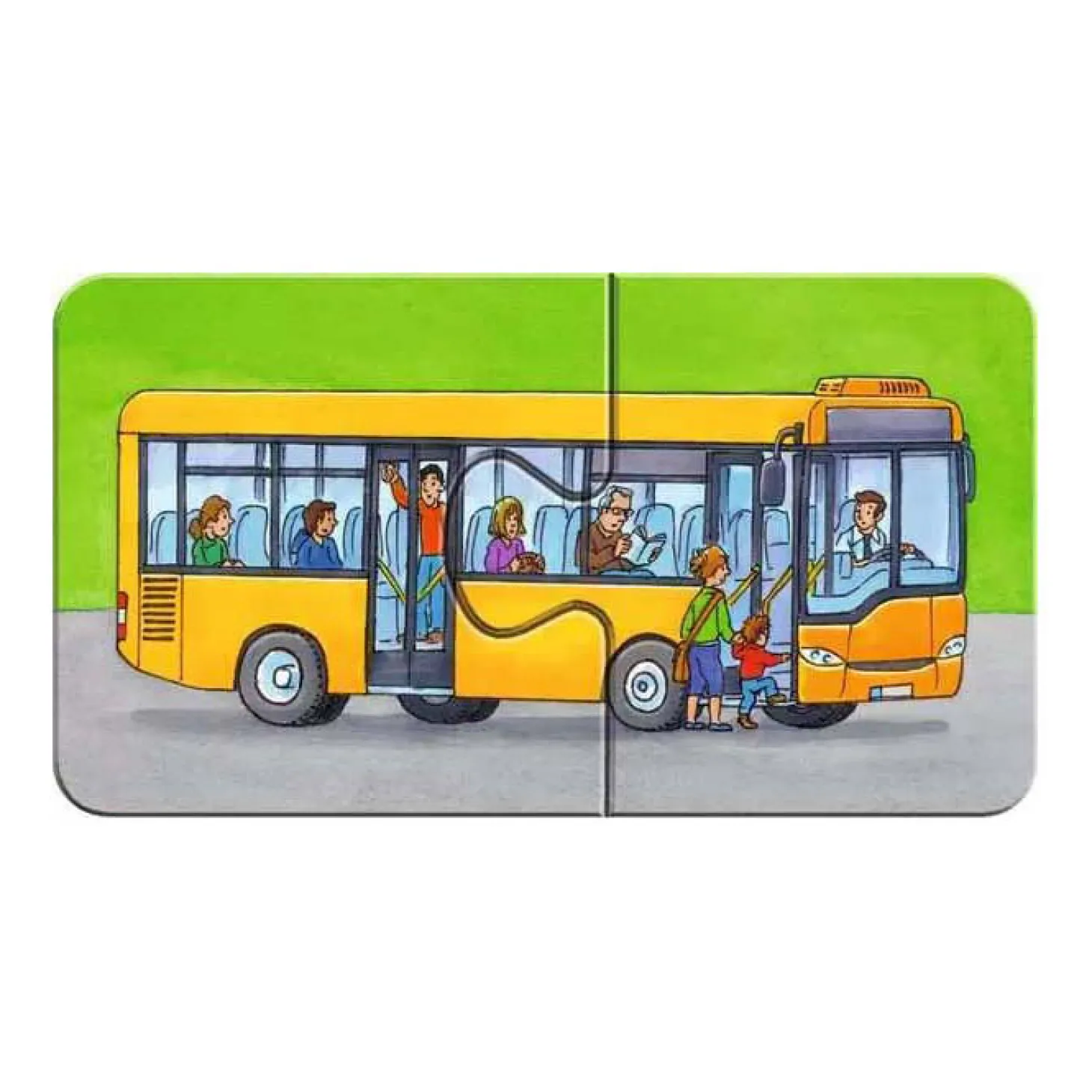 Ravensburger Special Voertuigen puzzel, 9x2st.