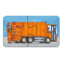 Ravensburger Special Voertuigen puzzel, 9x2st.