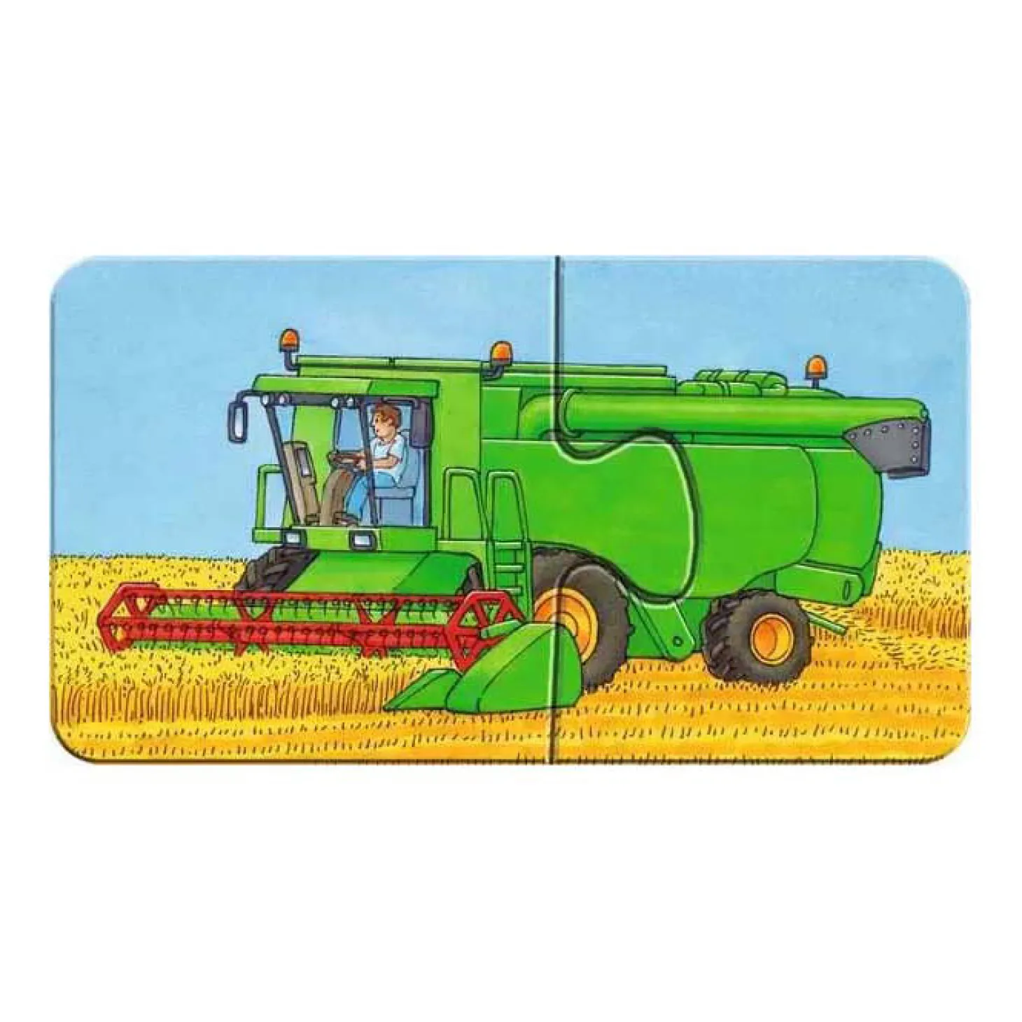 Ravensburger Special Voertuigen puzzel, 9x2st.