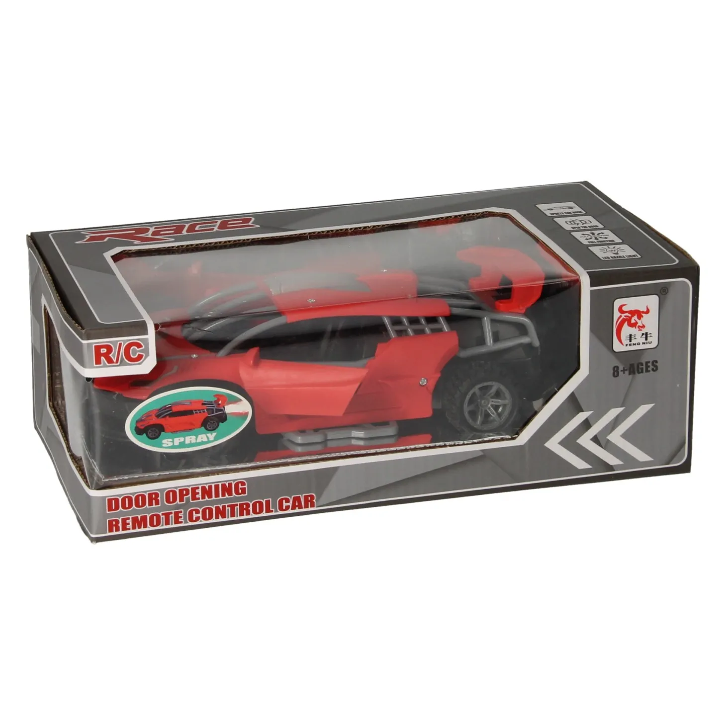 RC Auto Multifunctie Rood