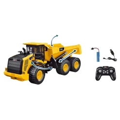 RC Bestuurbare Constructietruk Oplaadbaar met Licht en Geluid