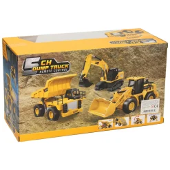 RC Bestuurbare Constructietruck met Kiepwagen 1:24