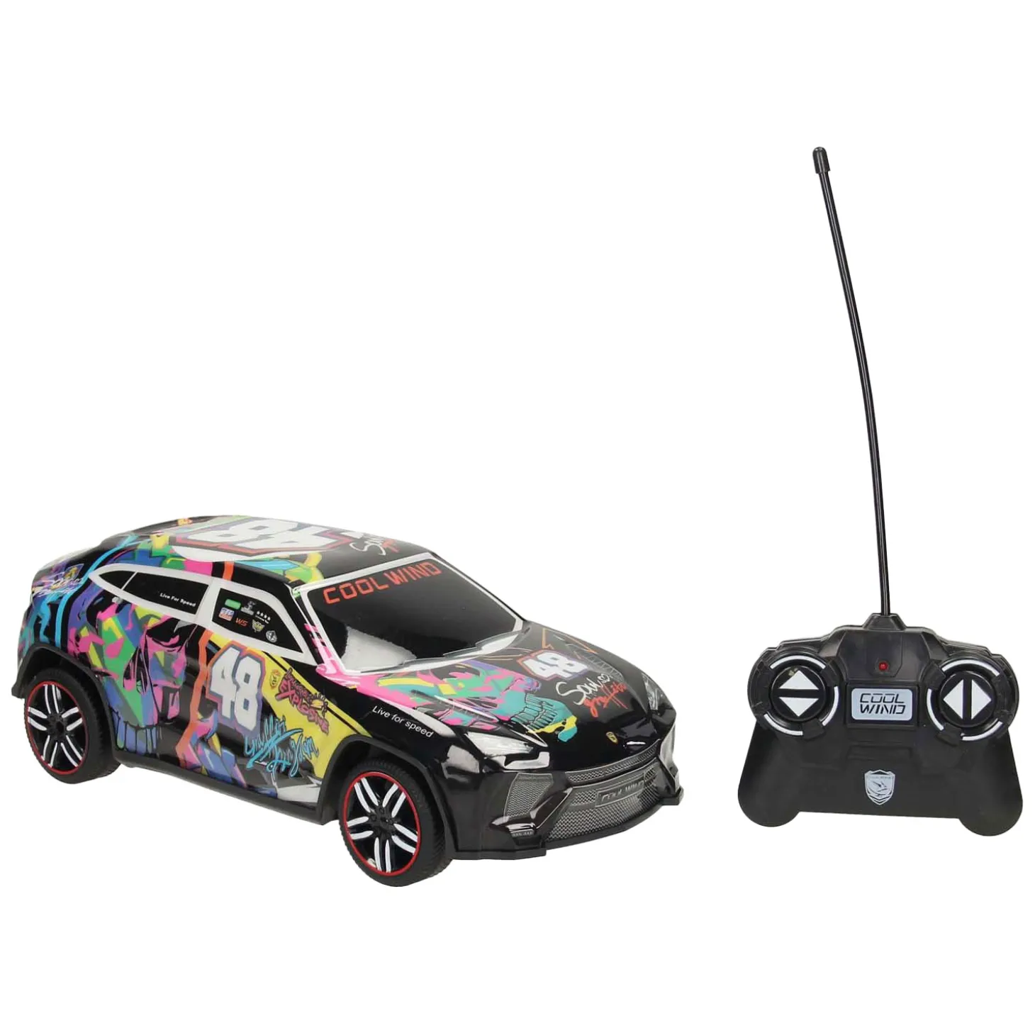 RC Bestuurbare Racewagen Softbody Graffity