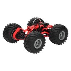 RC Race Monstertruck met Rookfunctie - Rood