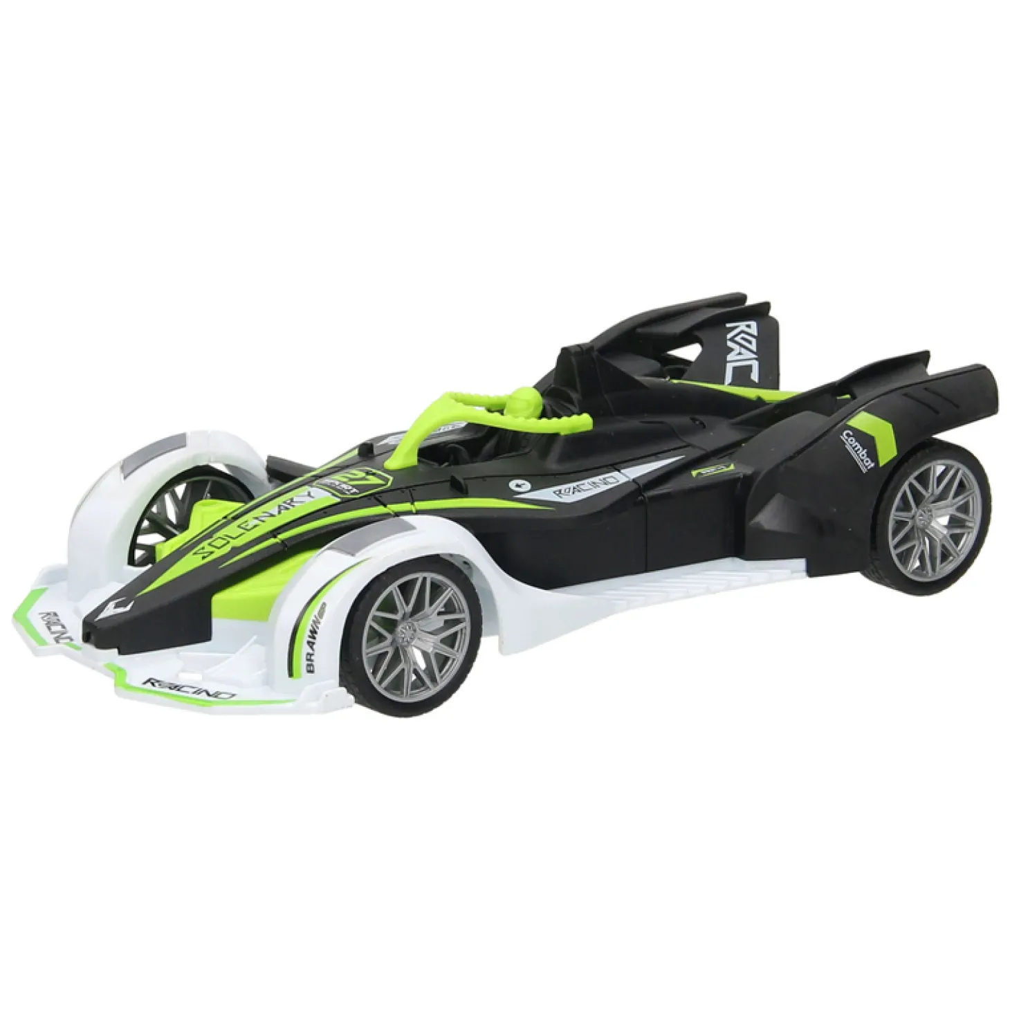 RC Racer Groen/Zwart Bestuurbare Auto