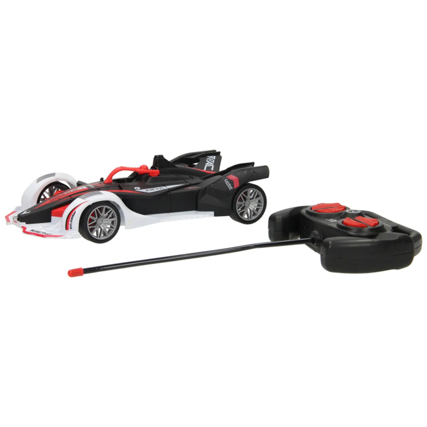 RC Racer Rood/Zwart Bestuurbare Auto