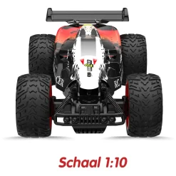 RC Skull Racer Bestuurbare Auto 1:10