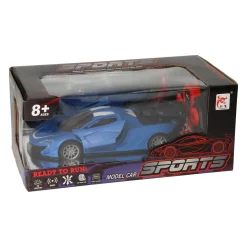 RC Sportwagen met Stoomfunctie Blauw