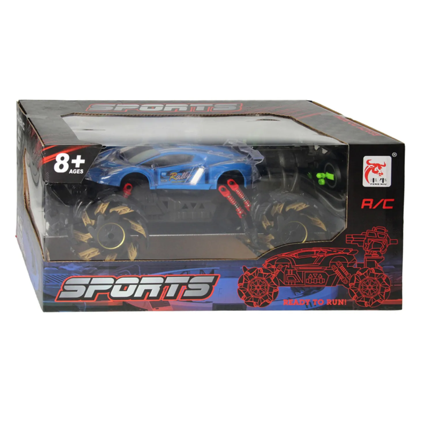 RC Terreinwagen Monsterwielen