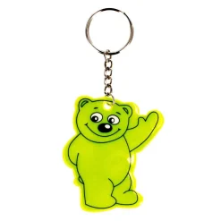 Reflectie Sleutelhanger Beer, 12st.