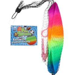 Regenboog Bungeebal aan Koord