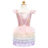 Regenboog Tutu Verkleedjurk, Roze, 5-6jr