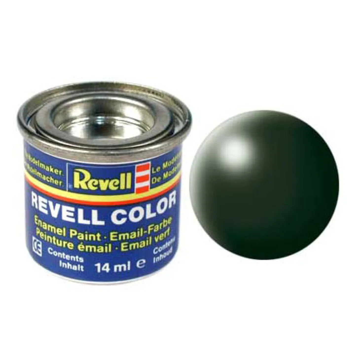 Revell Email Verf # 363 - Donkergroen, Zijdemat
