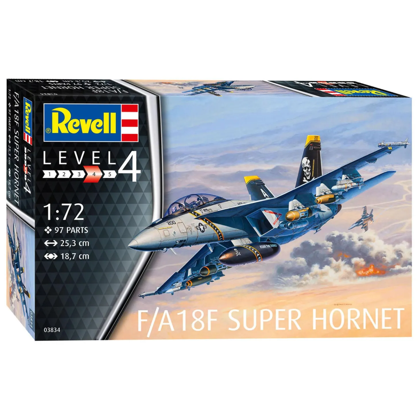Revell F/A-18F Super Hornet Modelbouw