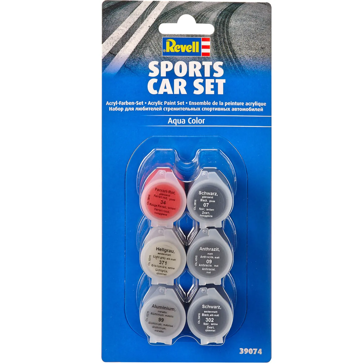 Revell Kleurenset Sportwagen