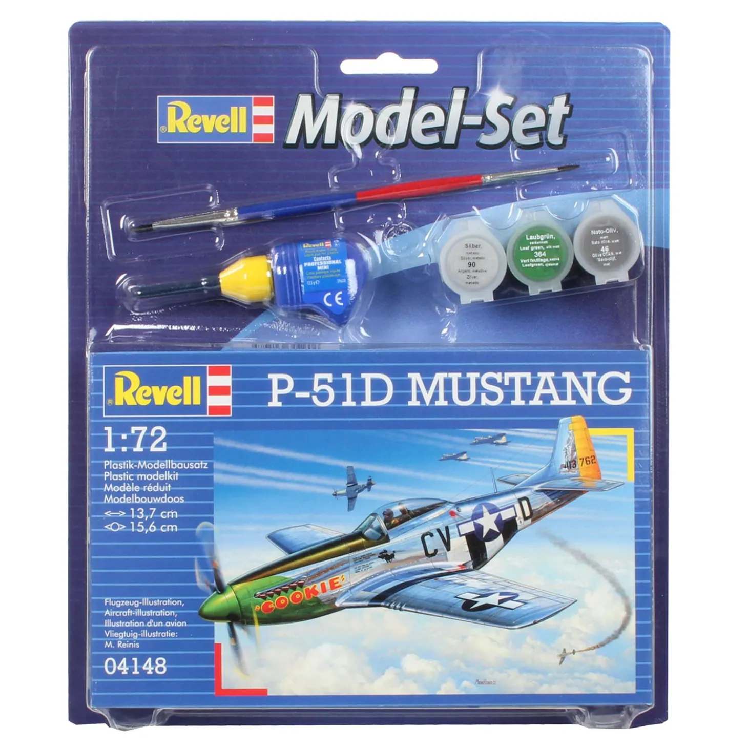 Revell Model Set - P-51D Mustang
