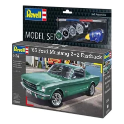 Revell Modelbouwpakket - 1965 Ford Mustang 2+2 Fastback 1:24 - 82dlg.