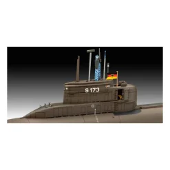 Revell Modelbouwpakket - 70 Years Bundeswehr-Wilhelm Bauer,Type 206A,Class2 1:144 - 154dlg.